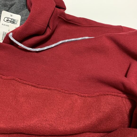 E5 ALABAMA CRIMSON TIDE NCAA FLEECE PULLOVER HOODIE Size Large Brand New - Picture 4 of 6